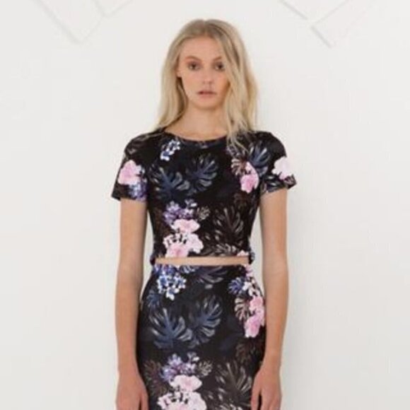 The Fifth Label Remix Crop Top and Skirt 2 Pieces - Picture 2 of 15